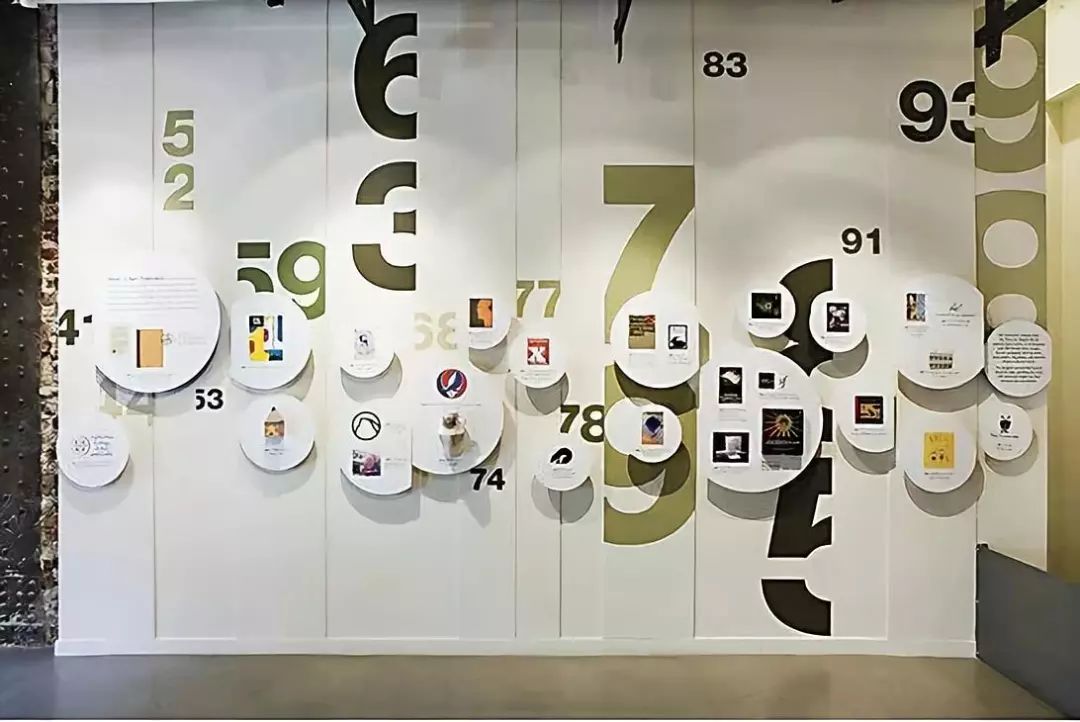 企业文化墙制作材质 PVC雪弗板与亚克力水晶字的数字文化展现